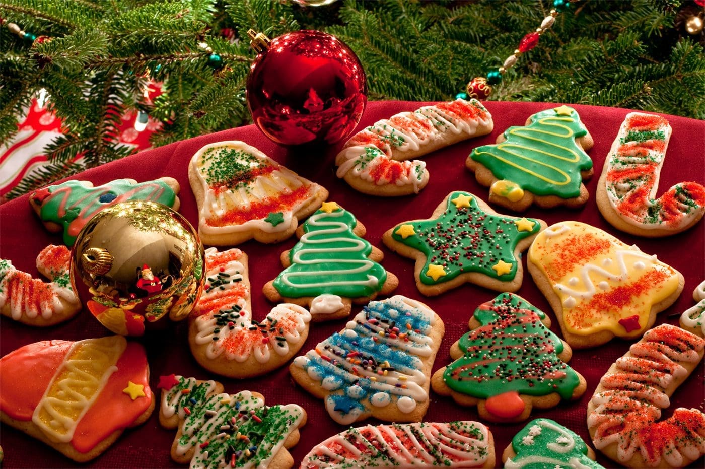 Christmas cannabis cookies