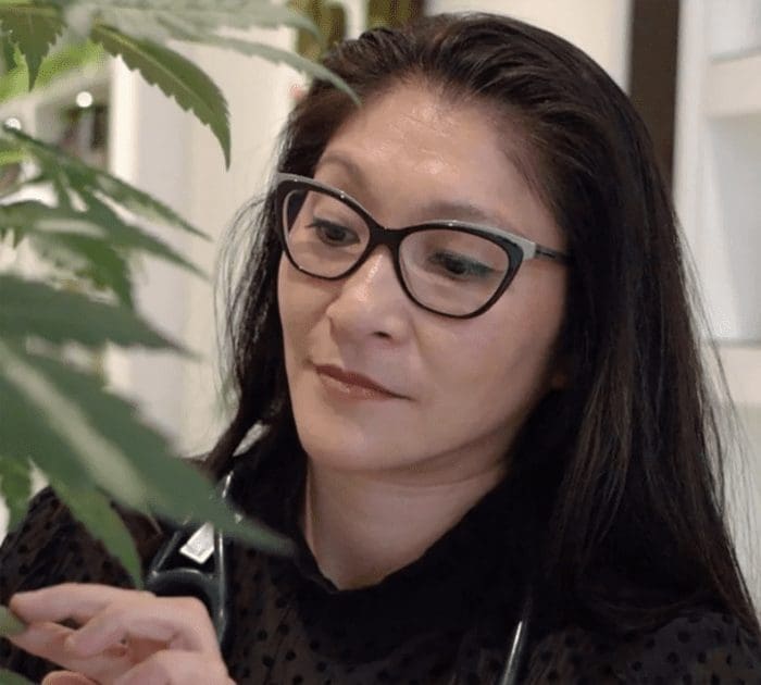 Dr. June Chin uses cannabis for pain