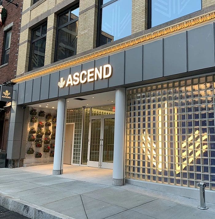 Ascend is one of the Boston dispensaries our young friend visited