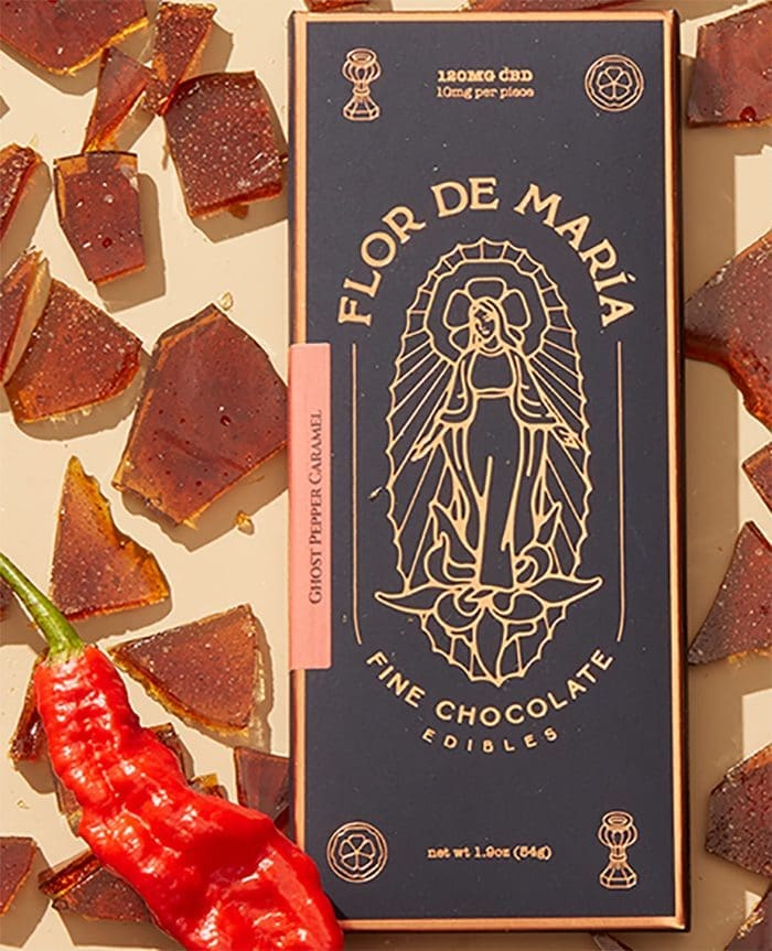 Flor de Maria Chocolate is one of our favorite CBD products.